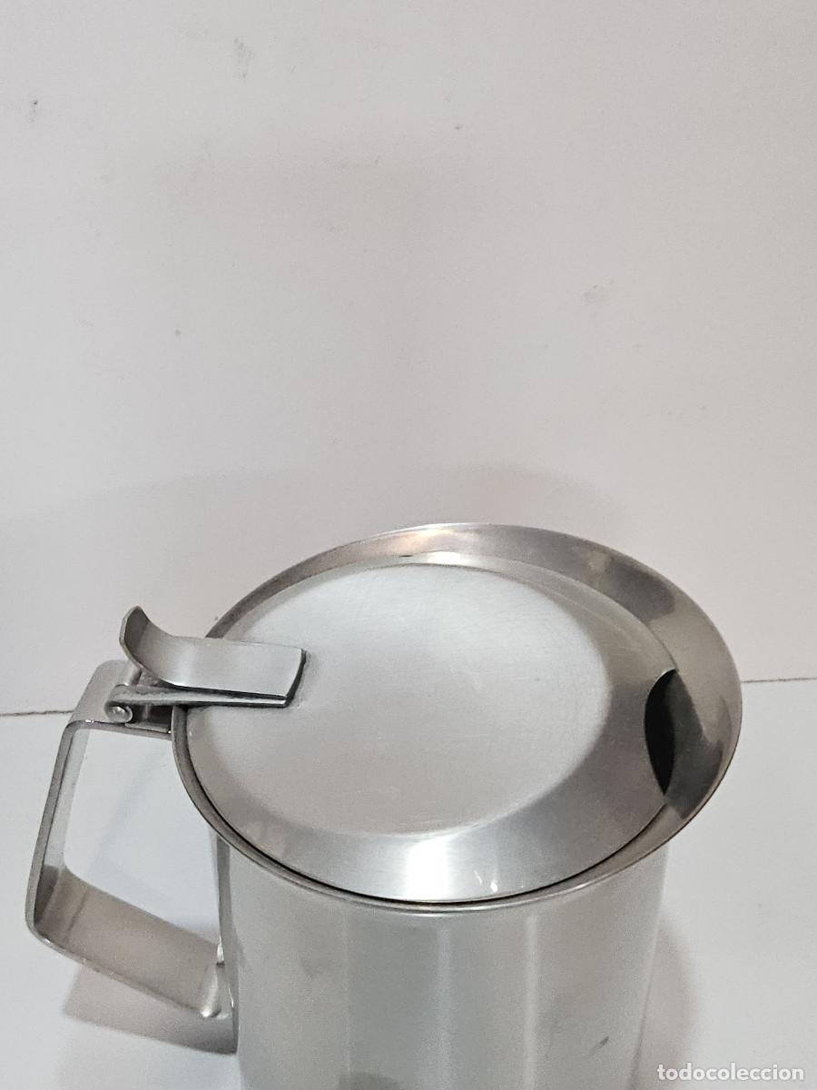 Vintage: lechera de acero inoxidable - Foto 2