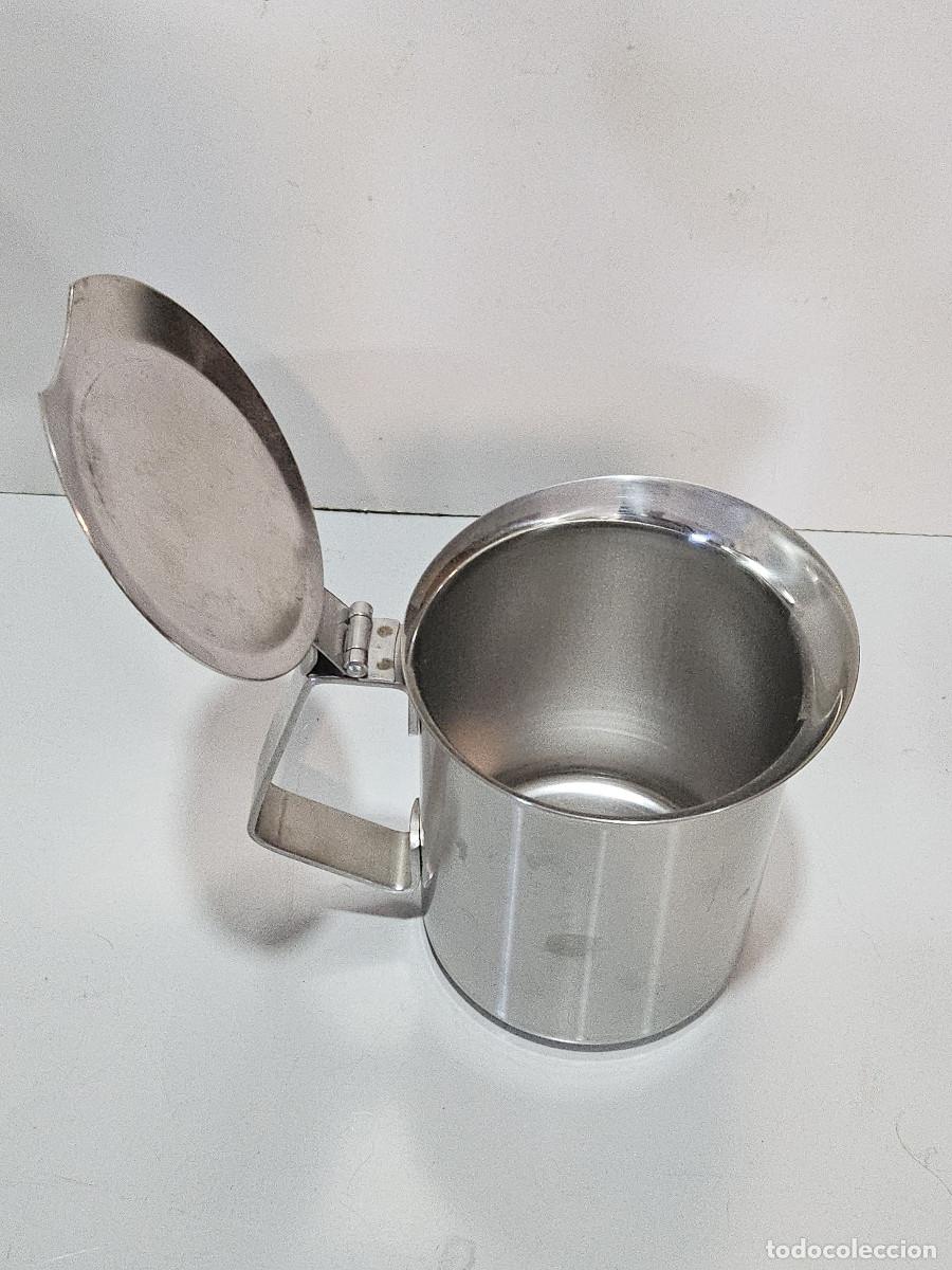 Vintage: lechera de acero inoxidable - Foto 3