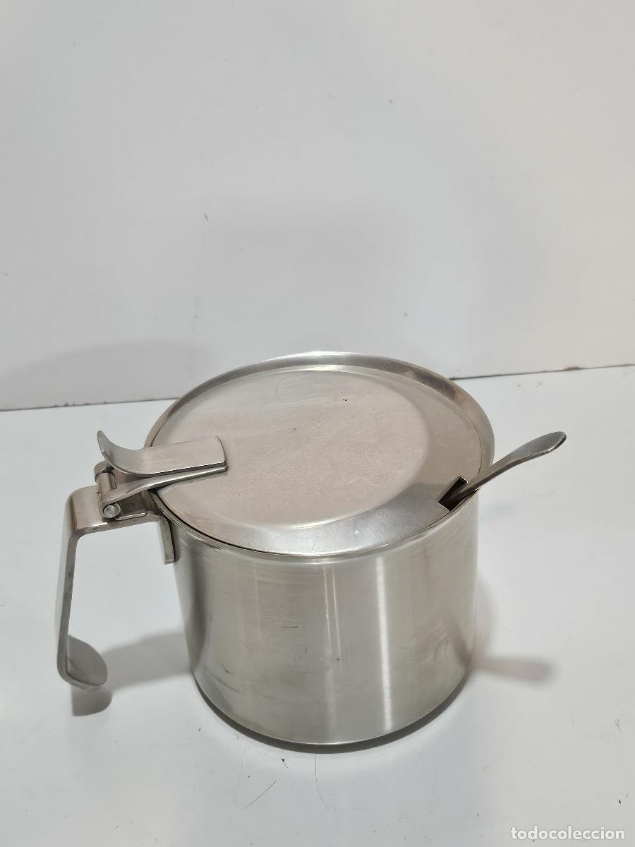 Vintage: azucarero de acero inoxidable - Foto 1