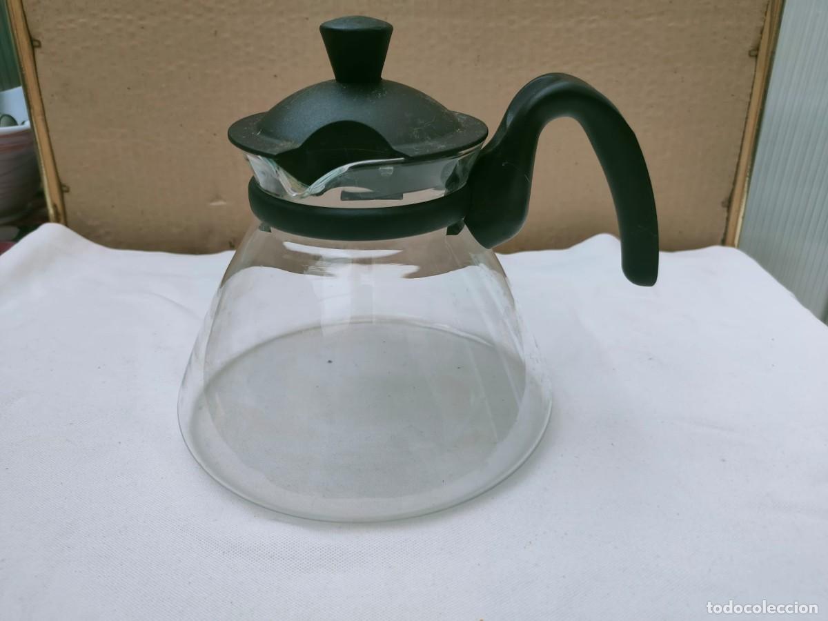 Vintage: Tetera de cristal con tapa - Foto 1