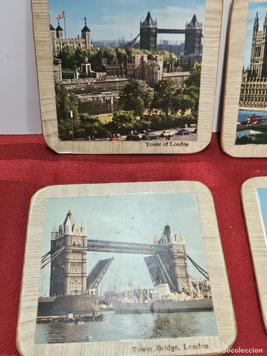 Vintage: 6 posa vasos de monumentos - Foto 2