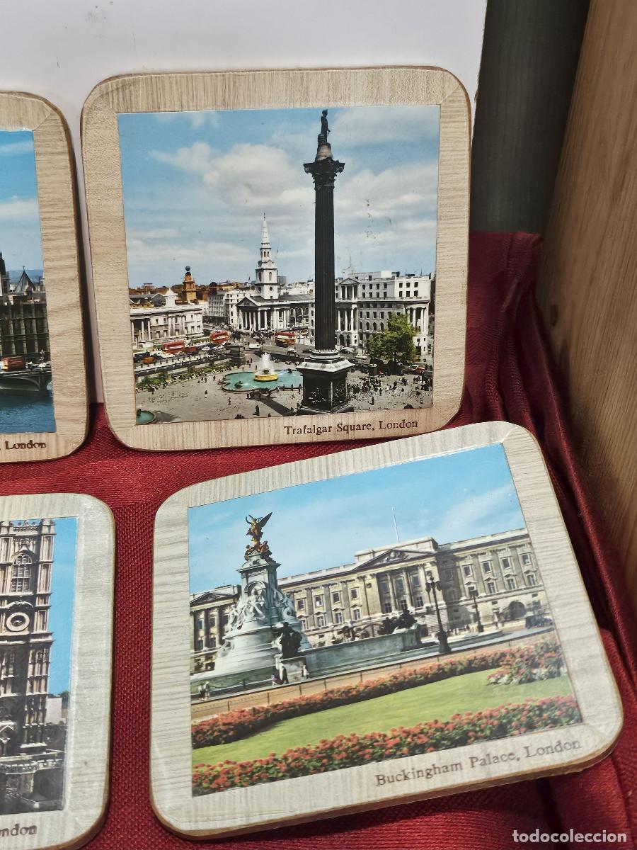 Vintage: 6 posa vasos de monumentos - Foto 4