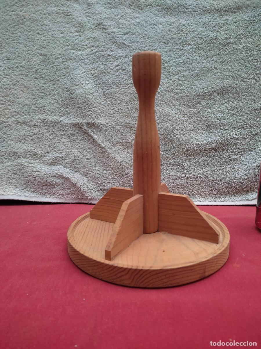 Vintage: especiero-bandeja rustico para mesa de madera vintage - Foto 4