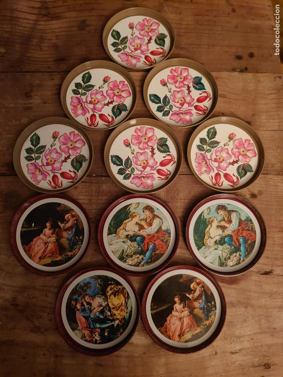 Vintage: SIMEL LOTE POSAVASOS 11uds - Foto 1