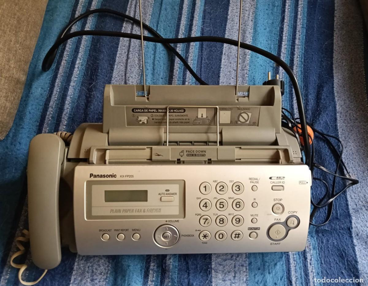 Vintage: Tel&eacute;fono/Fax Panasonic KX-FP205 - Foto 1