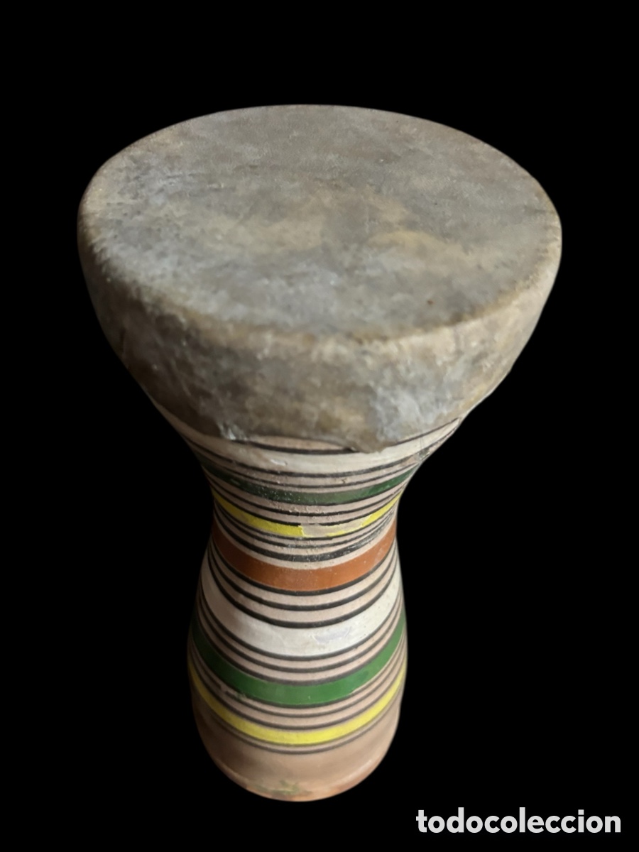 Vintage: Tambor Darbuka marruecos. - Foto 2