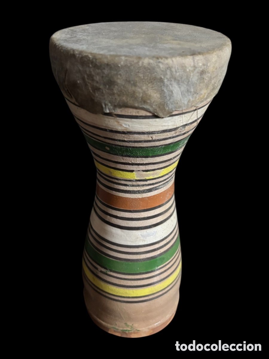 Vintage: Tambor Darbuka marruecos. - Foto 1