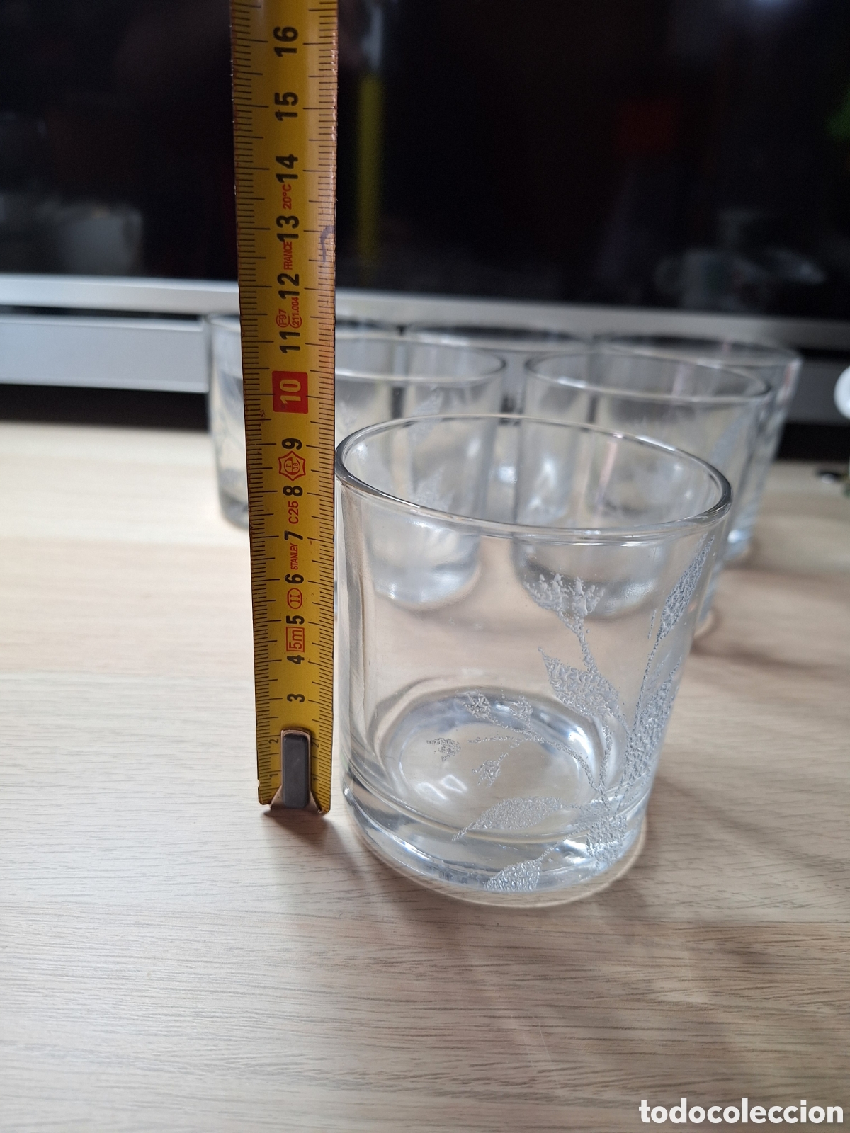 Vintage: Vasos dibujo grabado. - Foto 2