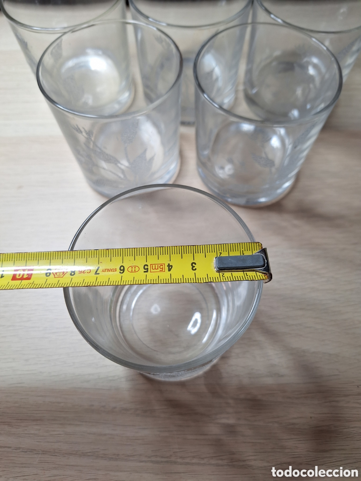 Vintage: Vasos dibujo grabado. - Foto 5