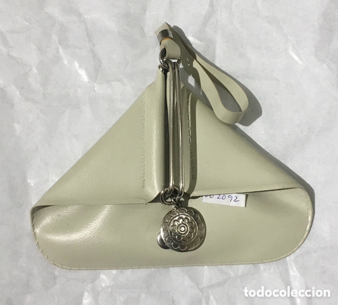 Vintage: Monedero plegable. Plastico. A&ntilde;os 80. - Foto 1