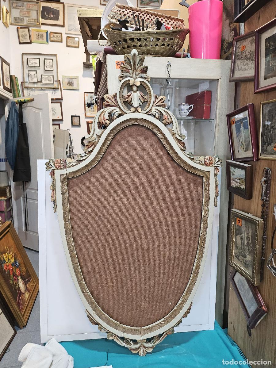 Vintage: marco de madera policromado - Foto 1
