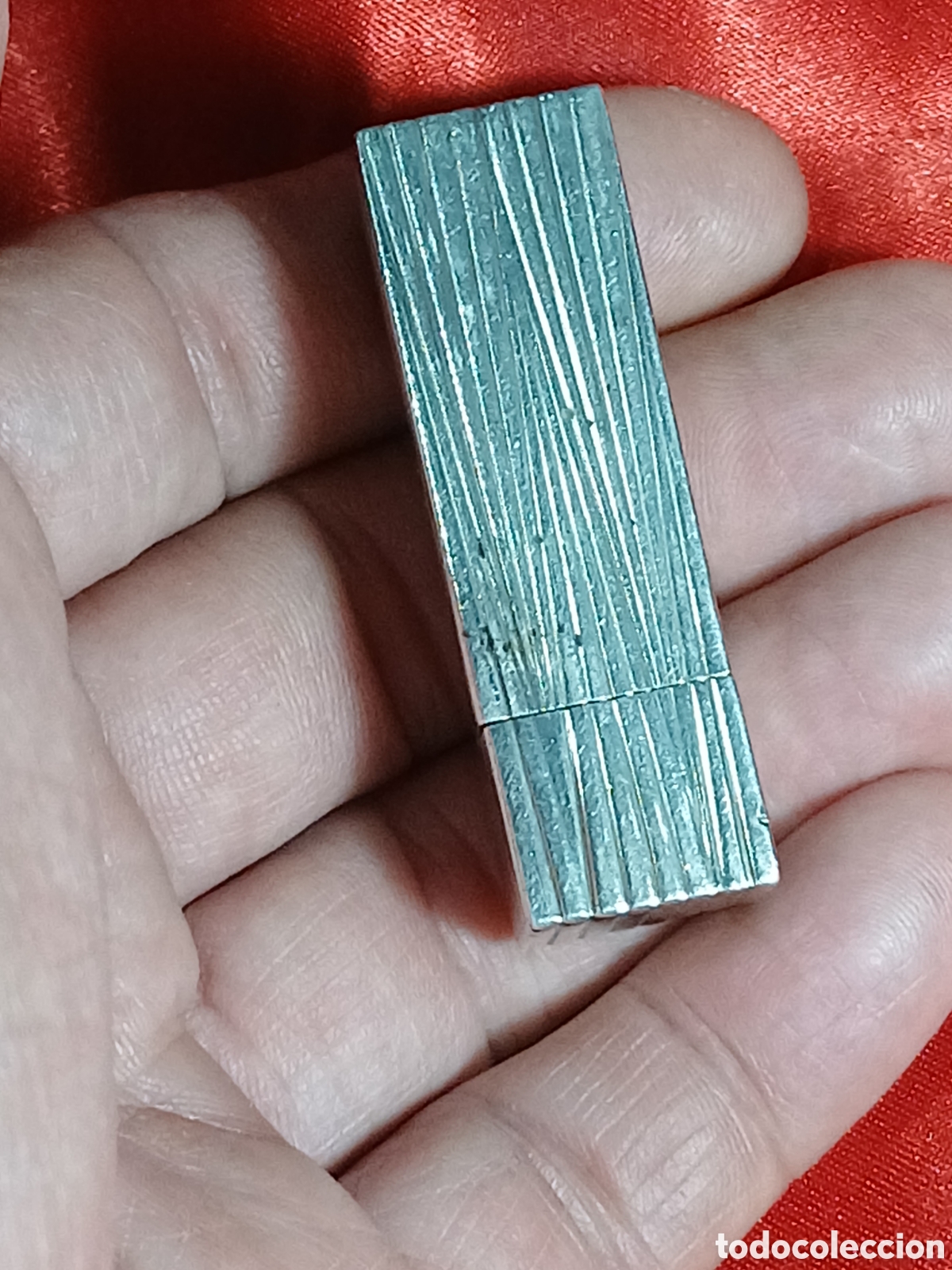 Vintage: Pintalabios de plata y granates - Foto 4