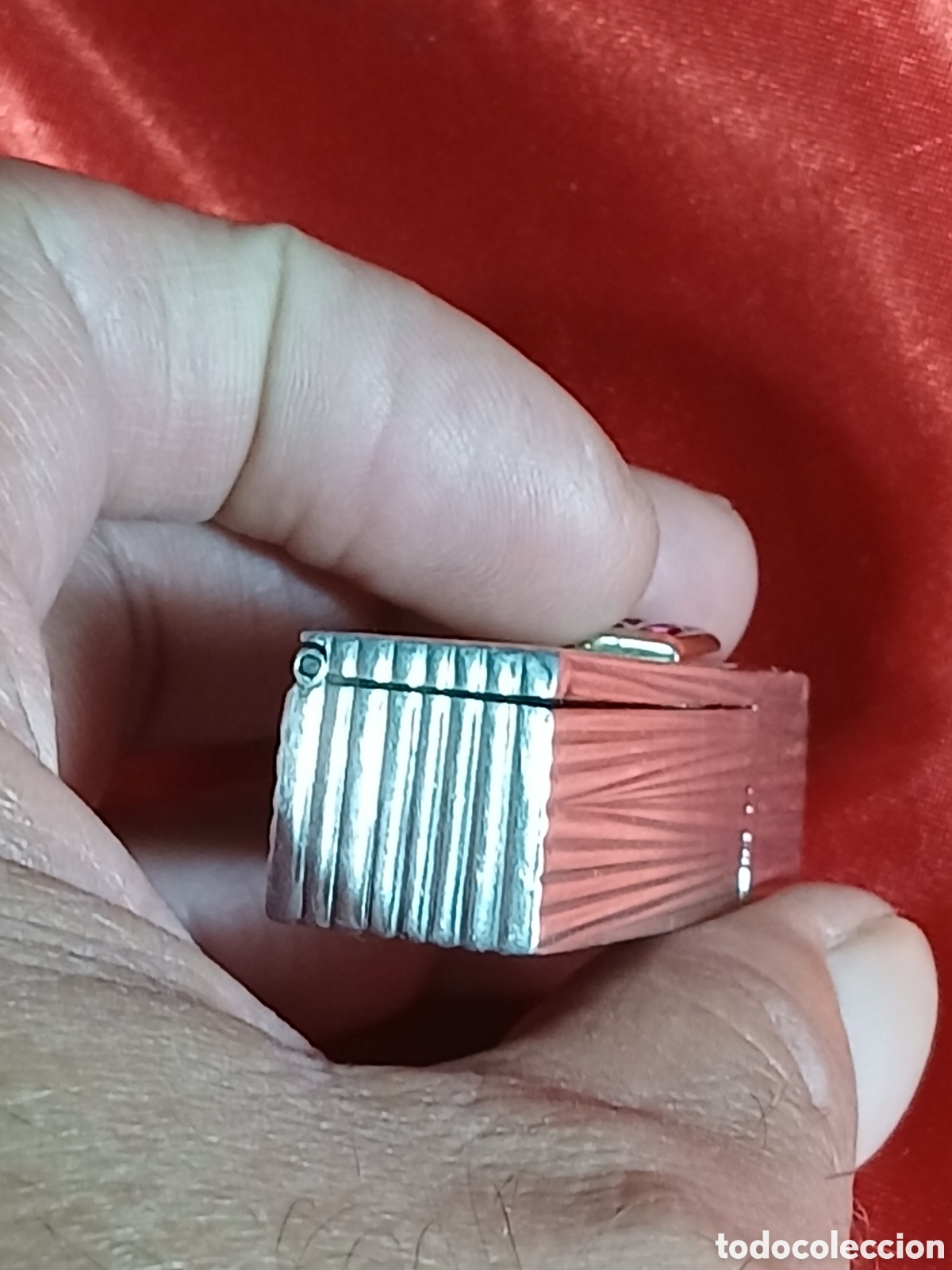 Vintage: Pintalabios de plata y granates - Foto 6
