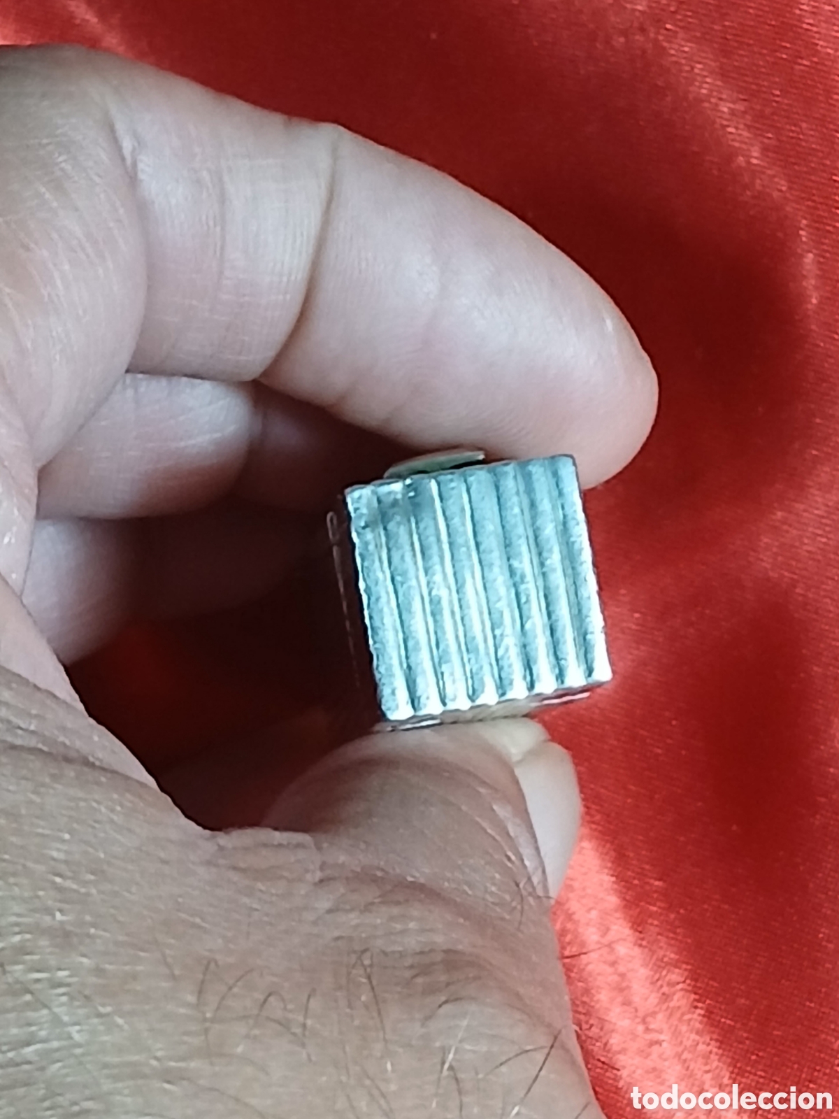 Vintage: Pintalabios de plata y granates - Foto 7