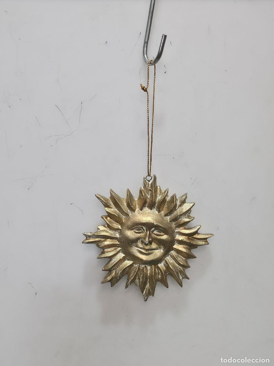 Vintage: adornos navide&ntilde;os campana dorada - Foto 4