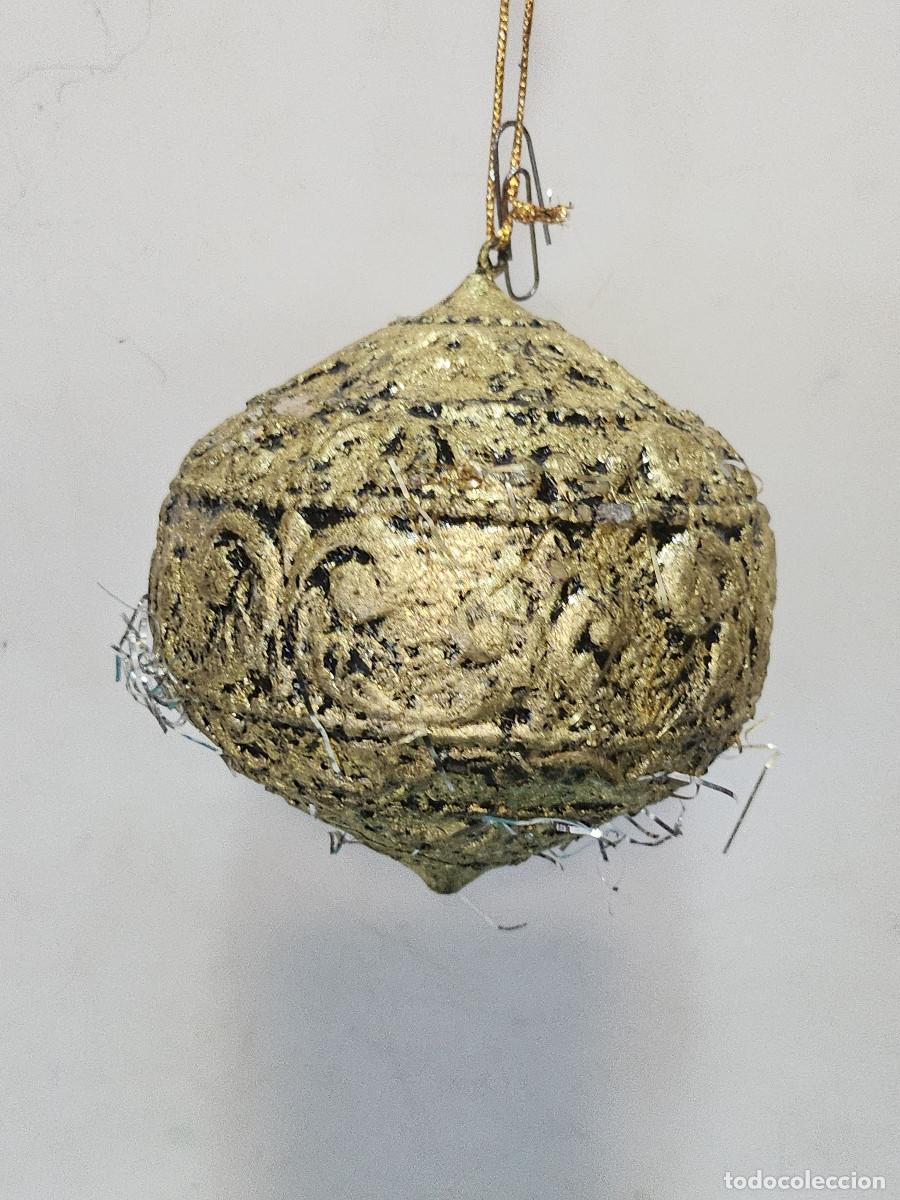 Vintage: adornos navide&ntilde;o bola - Foto 2