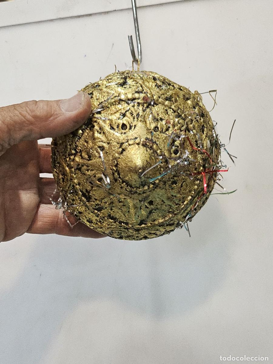 Vintage: adornos navide&ntilde;o bola - Foto 3