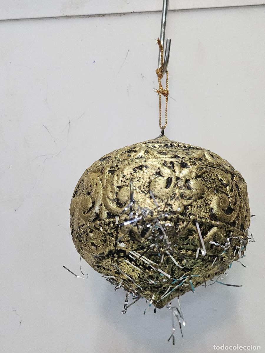 Vintage: adornos navide&ntilde;o bola - Foto 2