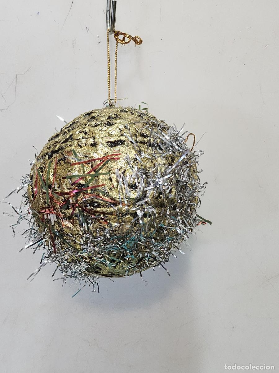 Vintage: adornos navide&ntilde;o bola - Foto 2