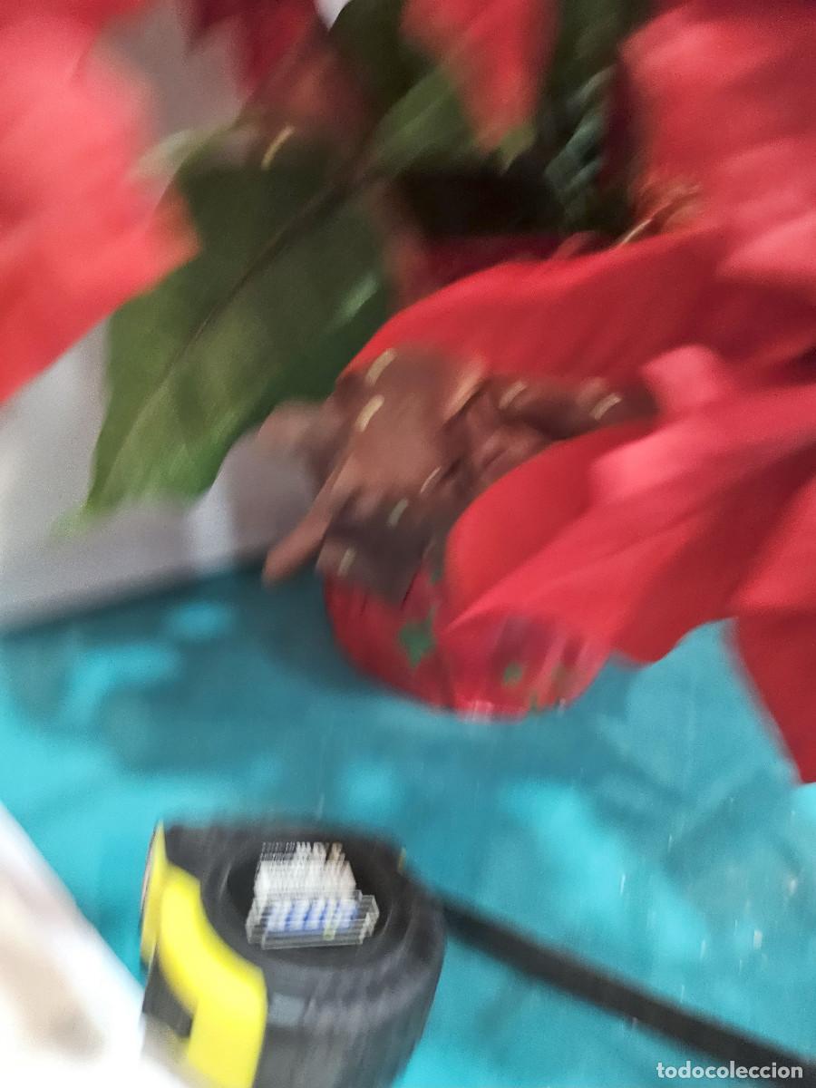 Vintage: maceta de flores de navidad - Foto 2
