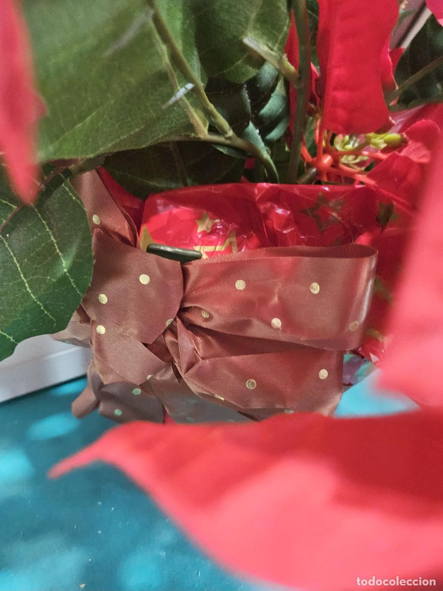 Vintage: maceta de flores de navidad - Foto 3