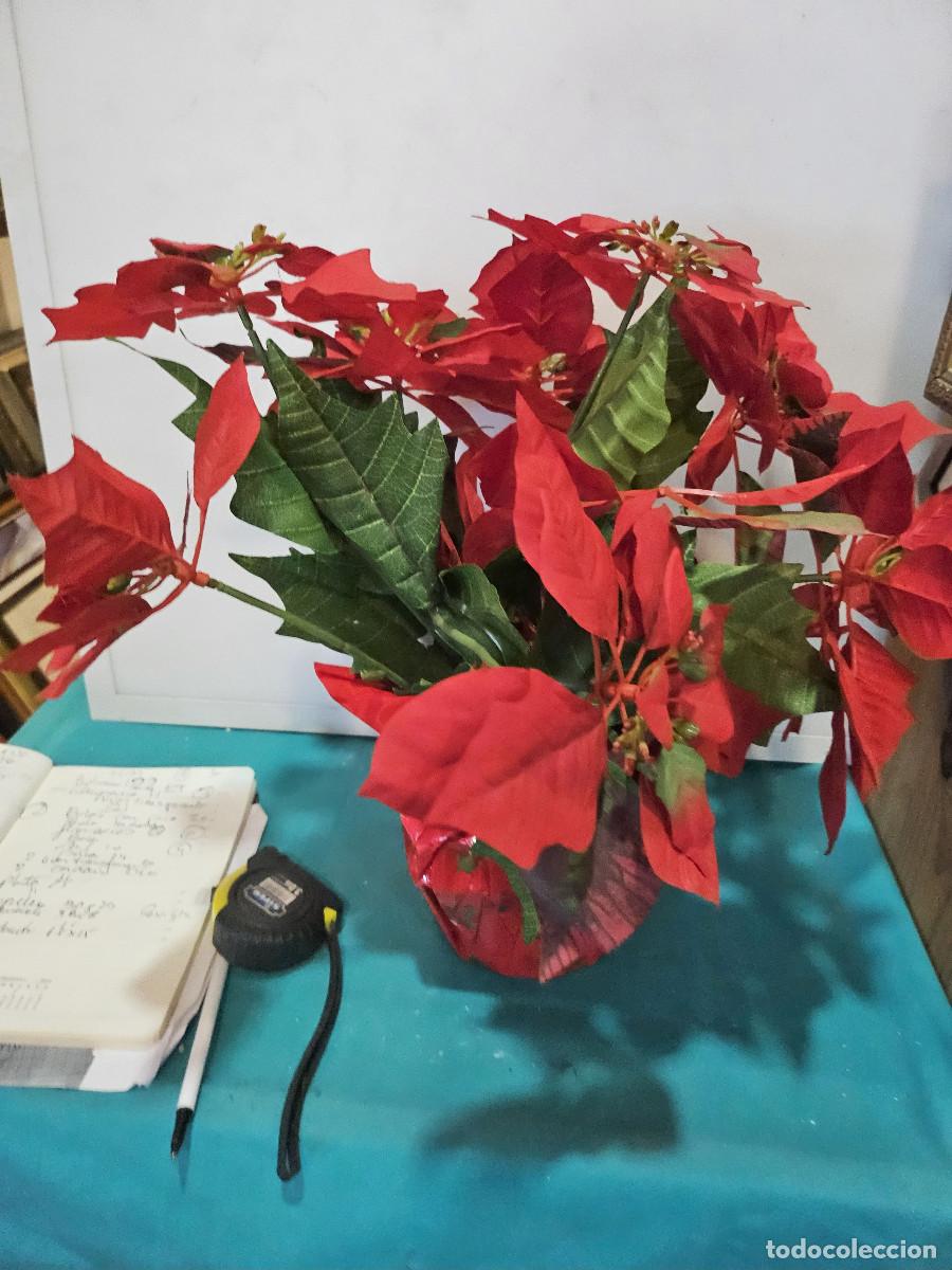 Vintage: maceta de flores de navidad - Foto 2