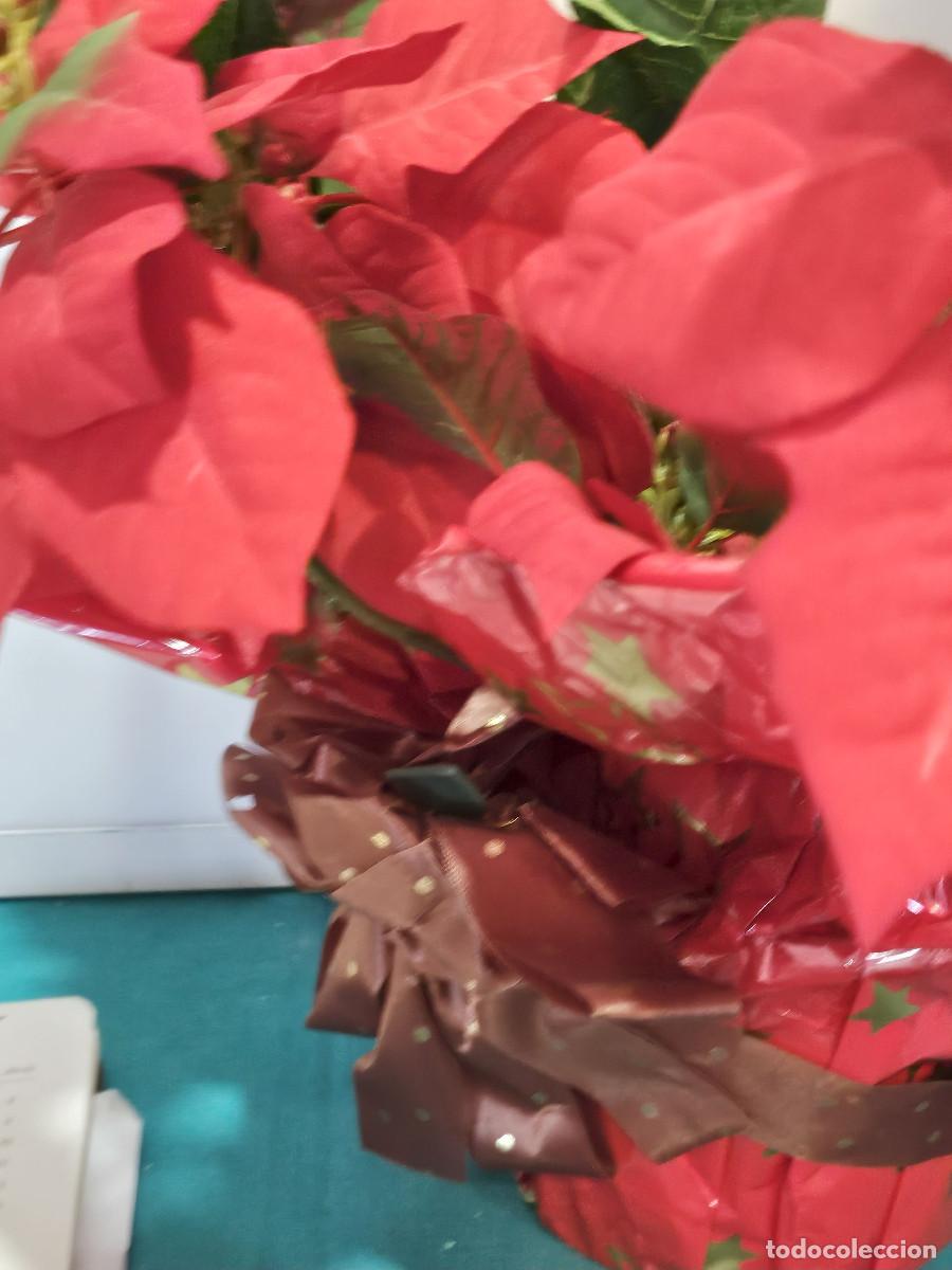 Vintage: maceta de flores de navidad - Foto 4
