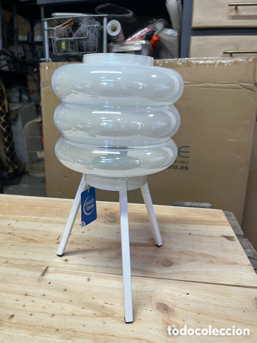 Vintage: L&aacute;mpara led a bater&iacute;a - Foto 1