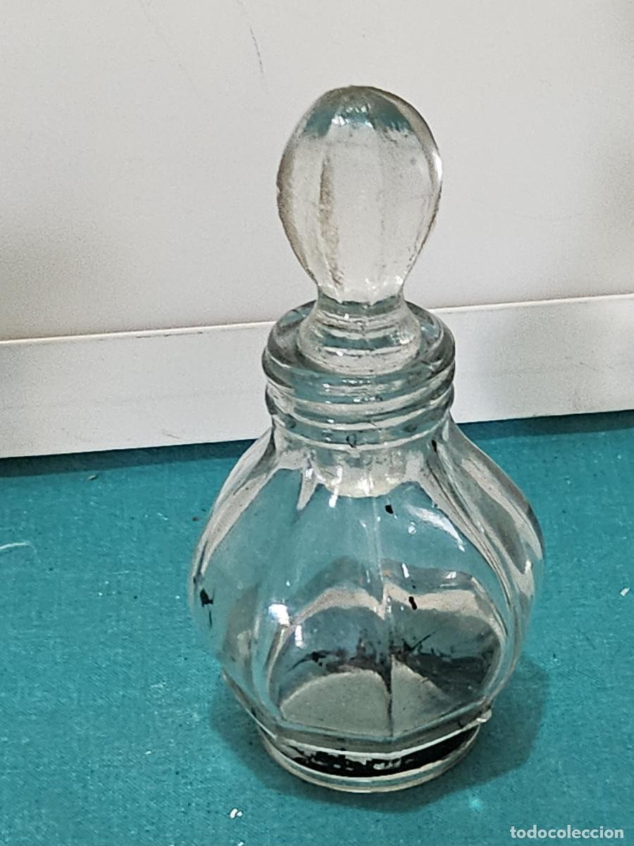 Vintage: perfumero de cristal antiguo - Foto 1