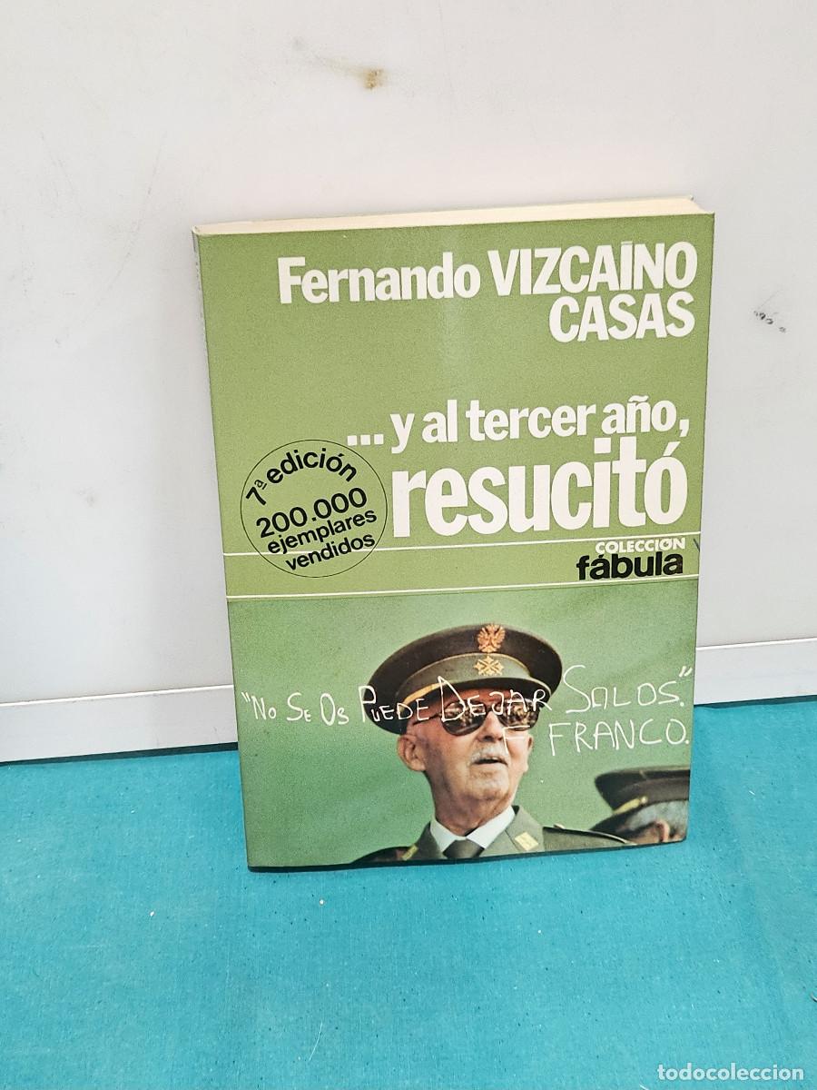 Vintage: libro de al tercer dia resucito franco - Foto 1