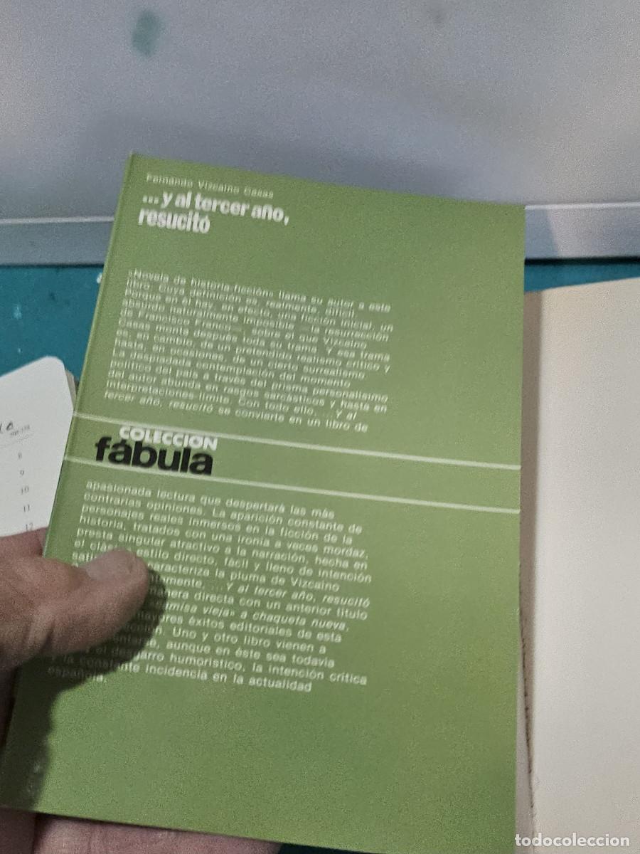 Vintage: libro de al tercer dia resucito franco - Foto 2