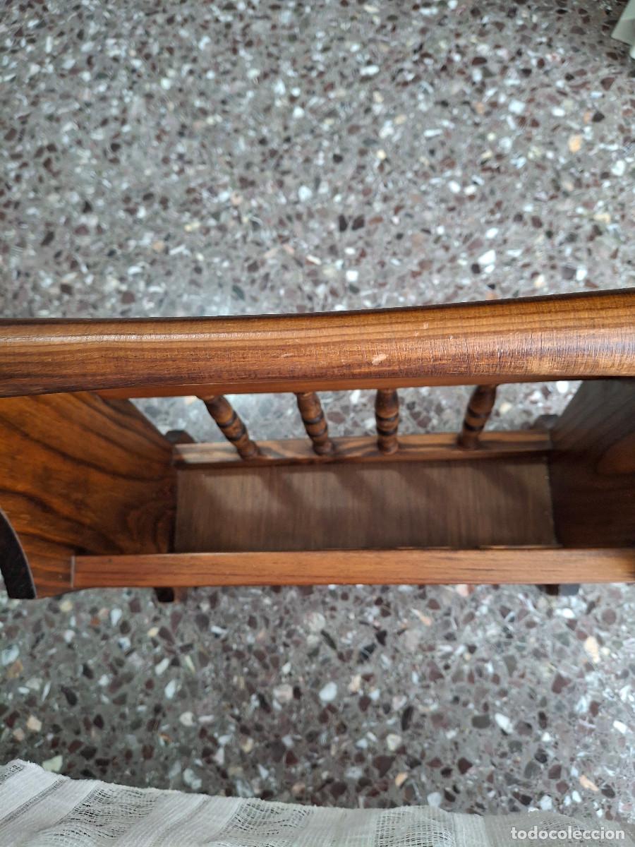 Vintage: Revistero de vintage madera - Foto 3