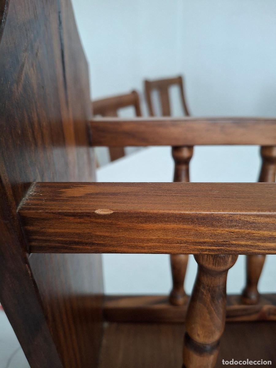 Vintage: Revistero de vintage madera - Foto 5