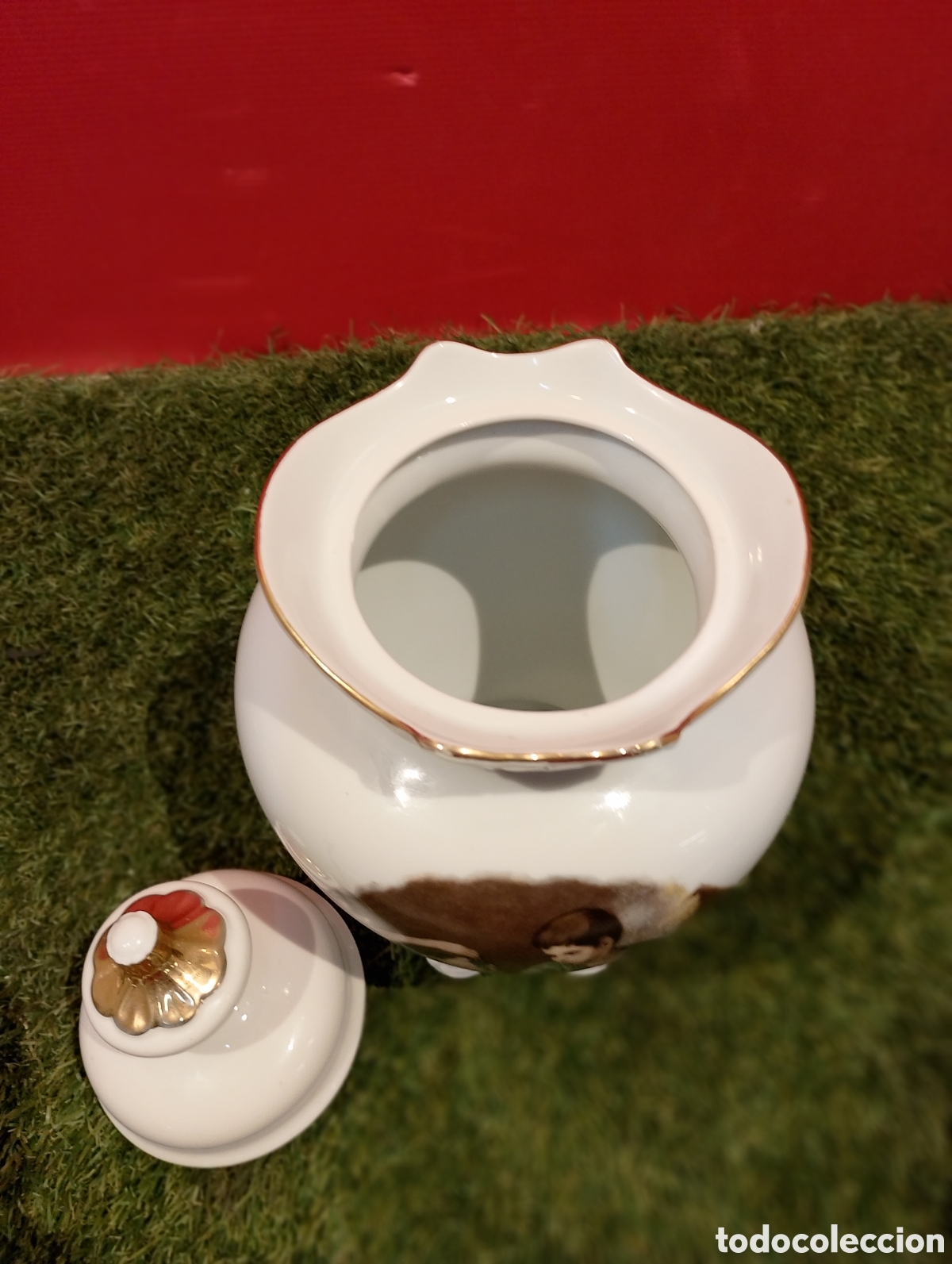 Vintage: Tarro de porcelana vintage - Foto 2