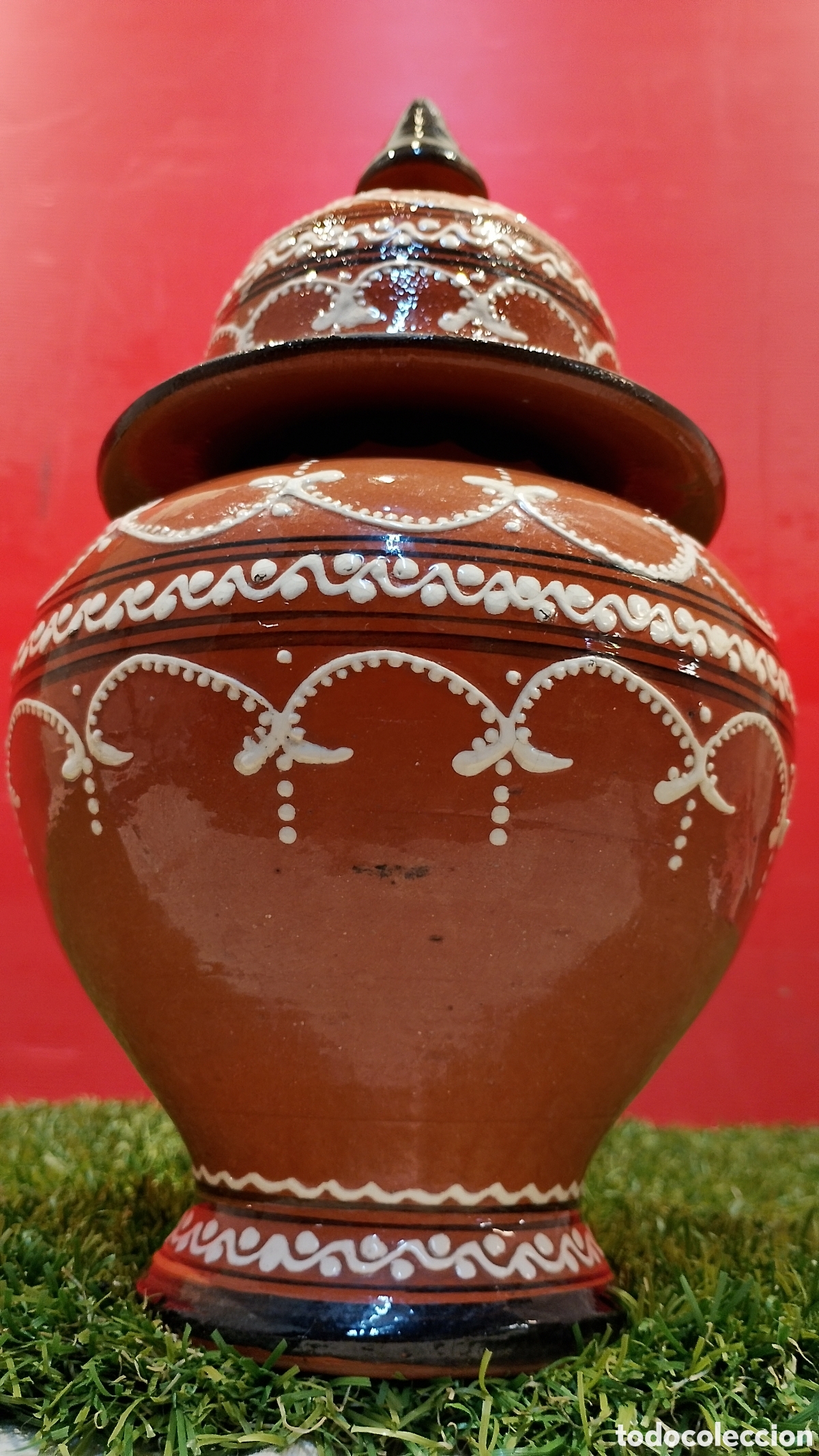 Vintage: Tinaja de barro Portugal - Foto 3