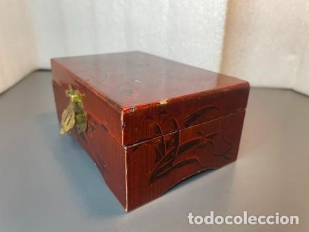 Vintage: JOYERO DE MADERA 15x10x7 cm - Foto 5