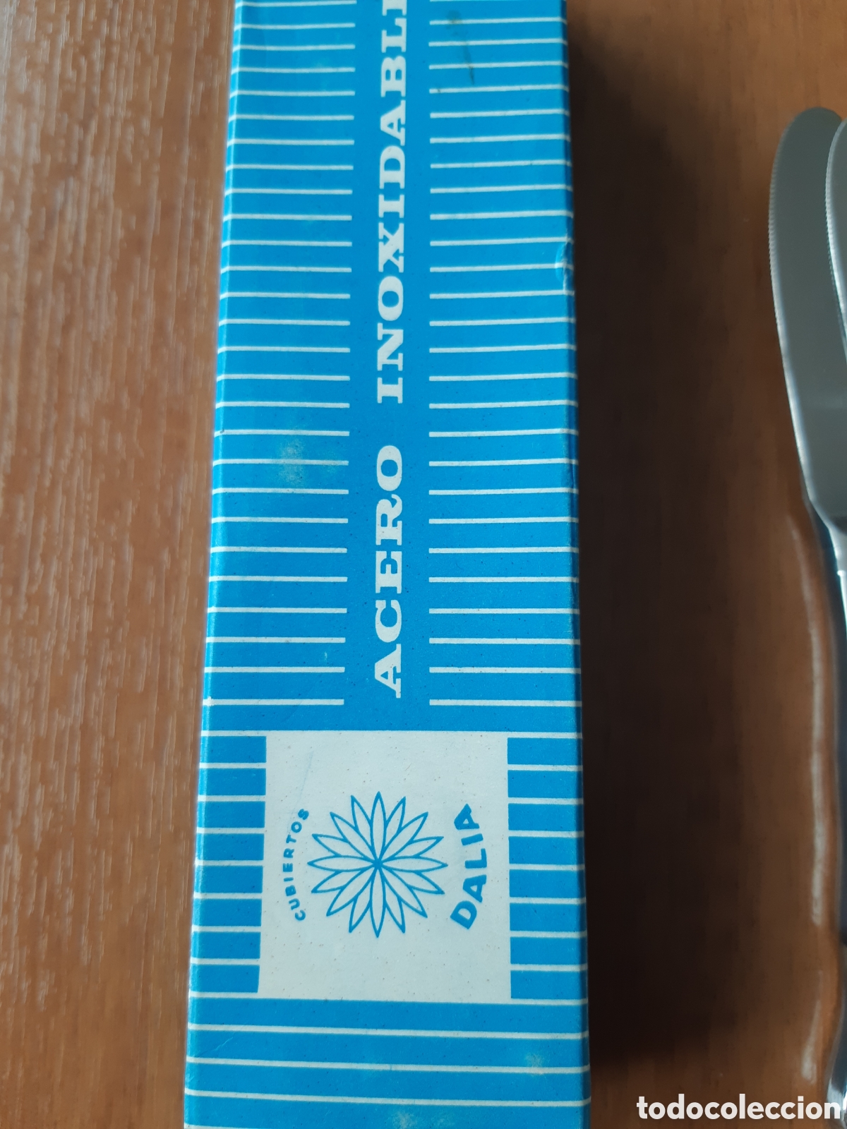 Vintage: Juego de 5 cuchillos de postre Dalia. - Foto 5