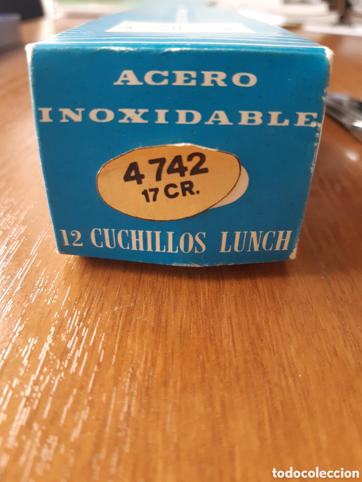 Vintage: Juego de 5 cuchillos de postre Dalia. - Foto 6