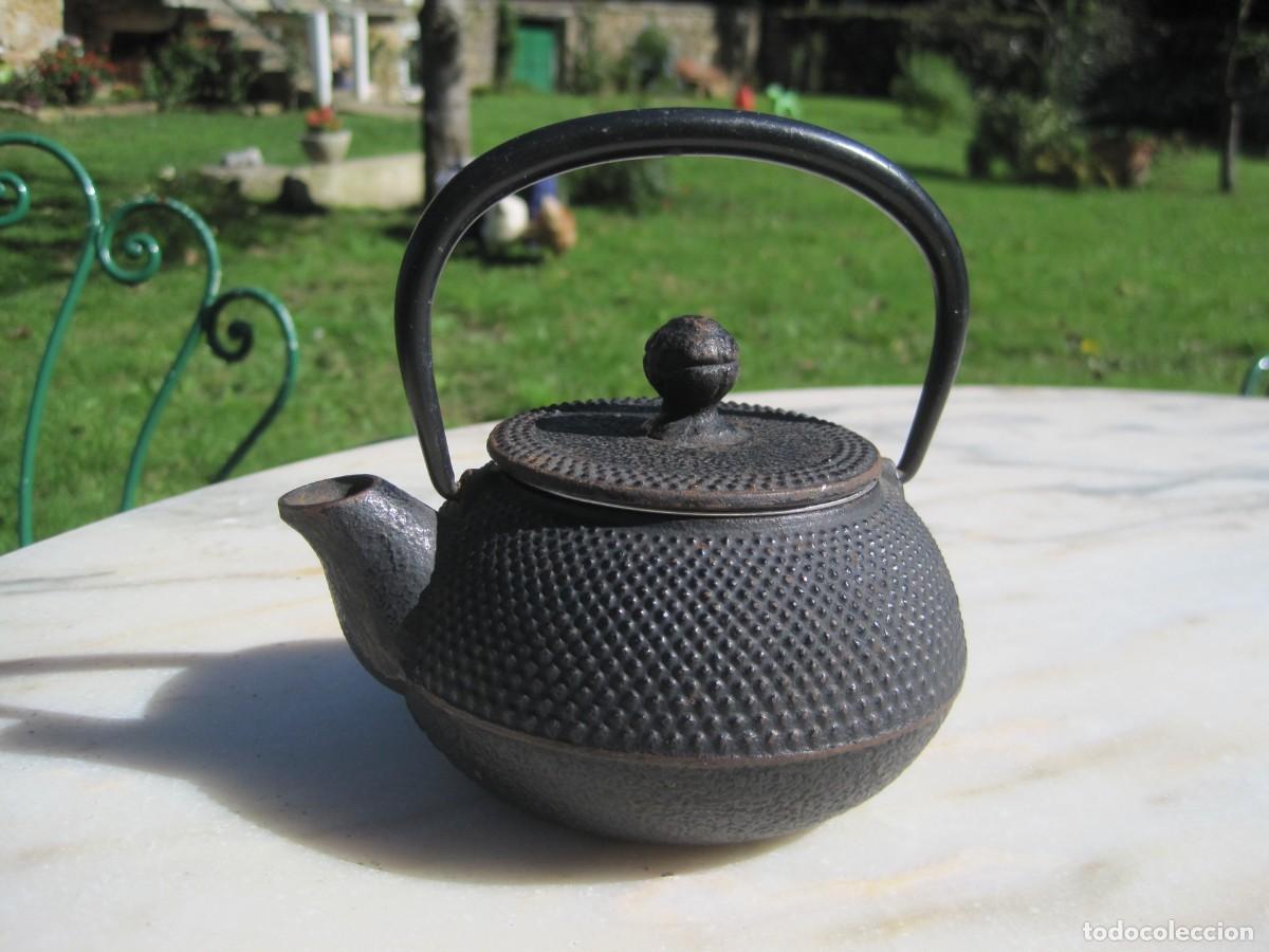 Vintage: TETERA JAPONESA DE HIERRO FUNDIDO - Foto 1