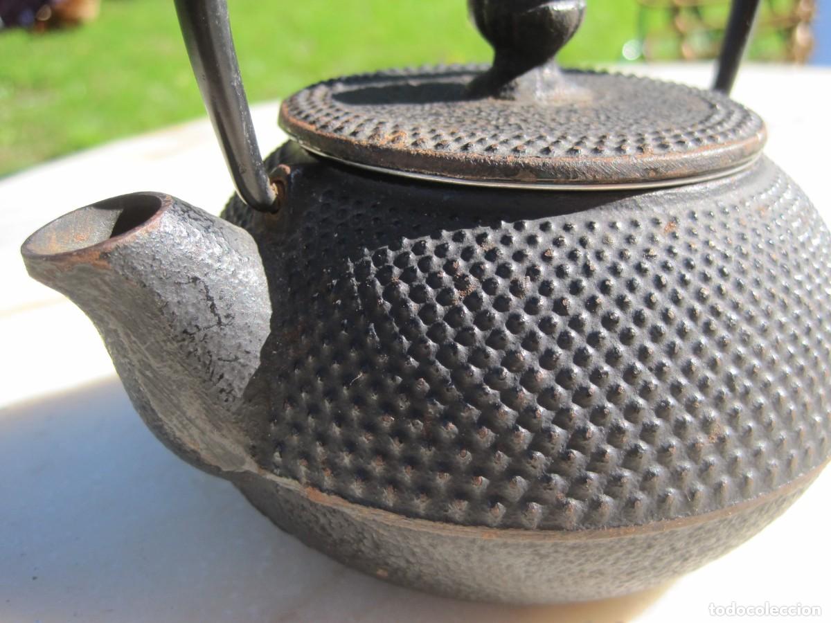 Vintage: TETERA JAPONESA DE HIERRO FUNDIDO - Foto 2