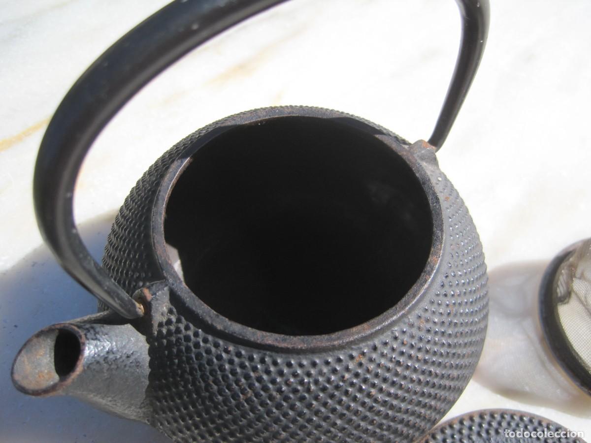 Vintage: TETERA JAPONESA DE HIERRO FUNDIDO - Foto 6