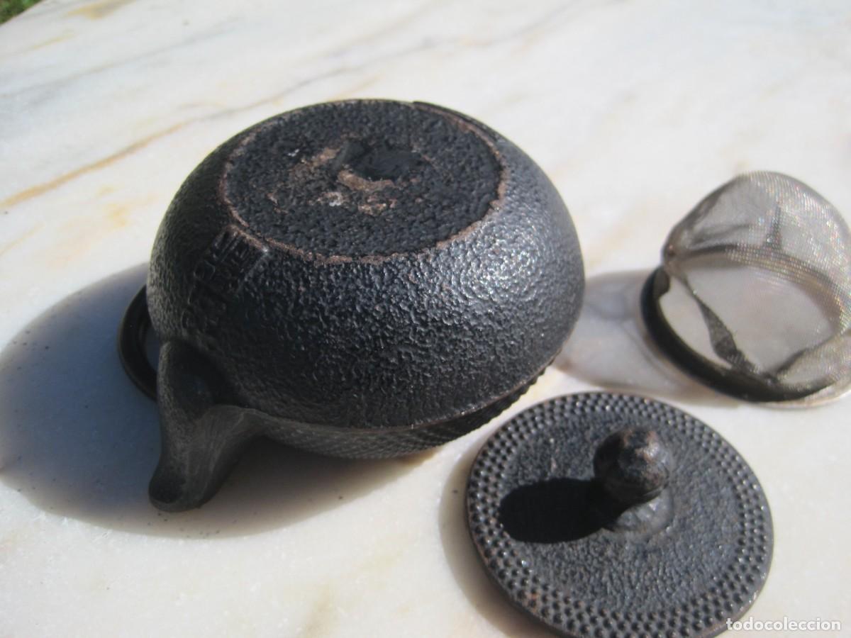 Vintage: TETERA JAPONESA DE HIERRO FUNDIDO - Foto 7