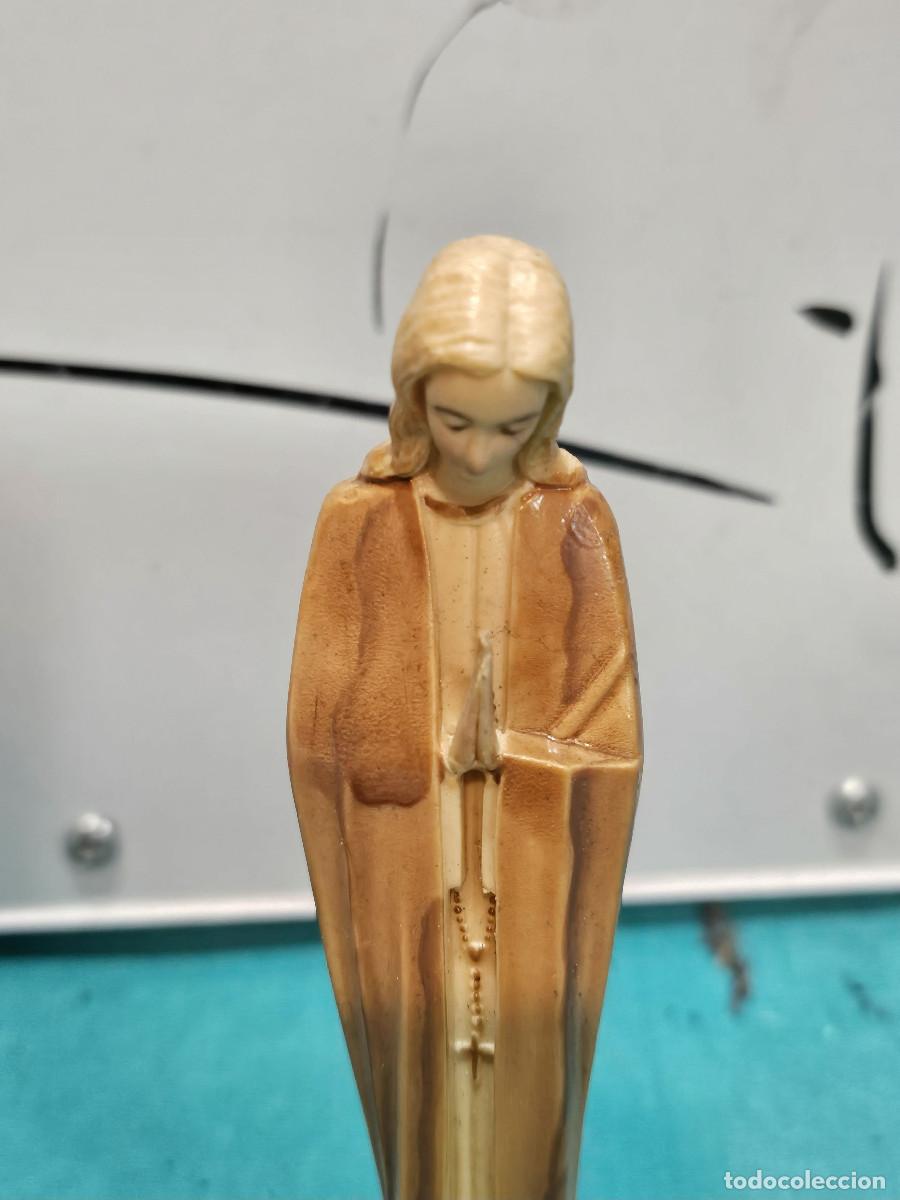 Vintage: figura de virgen religiosa - Foto 2