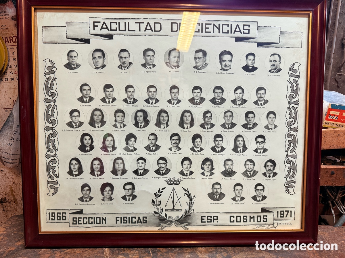 Vintage: Cuadro de la Facultad de Ciencias - Foto 1