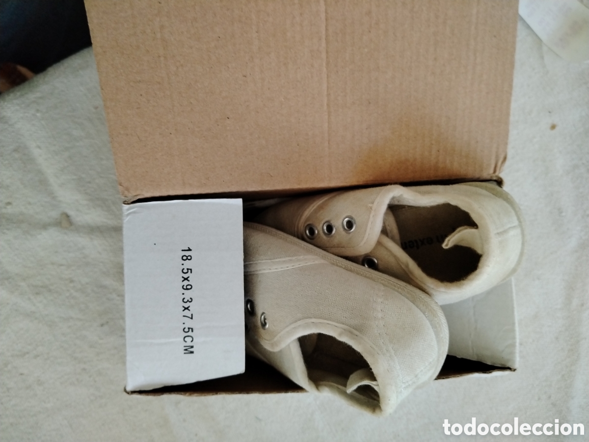 Vintage: Tenis blancos de ni&ntilde;o - Foto 5