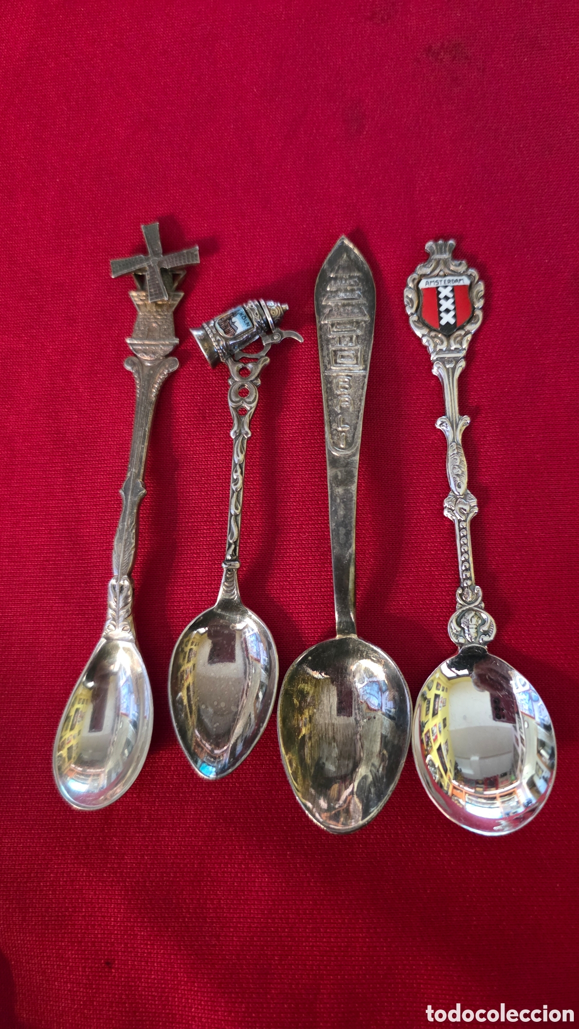Vintage: LOTE DE 9 CUCHARILLAS DE COLECCION - Foto 4