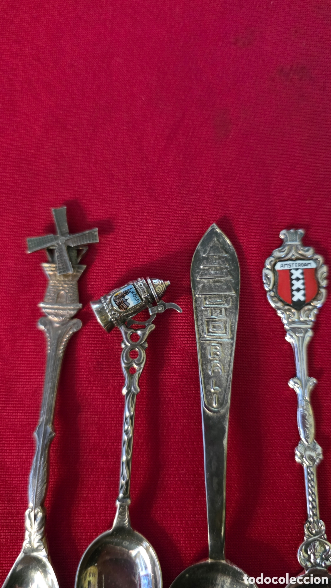 Vintage: LOTE DE 9 CUCHARILLAS DE COLECCION - Foto 5