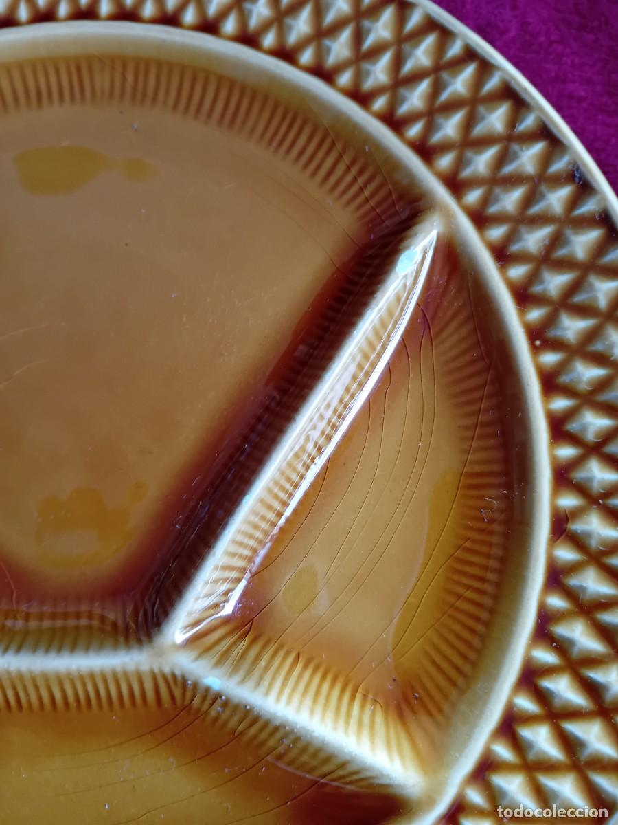 Vintage: Plato de aperitivos de porcelana, d&eacute;cada de los 80. - Foto 2