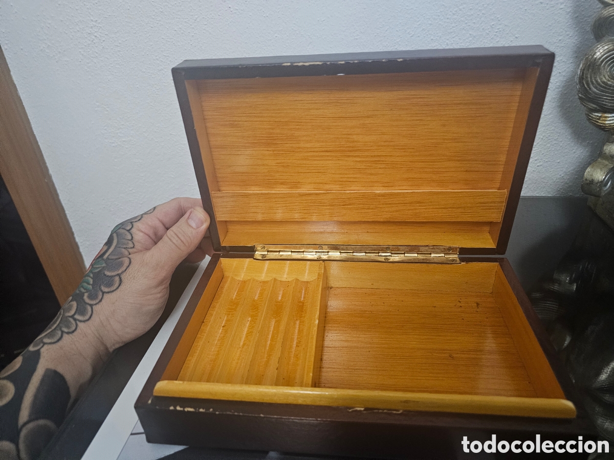 Vintage: Caja para tabaco vintage - Foto 1