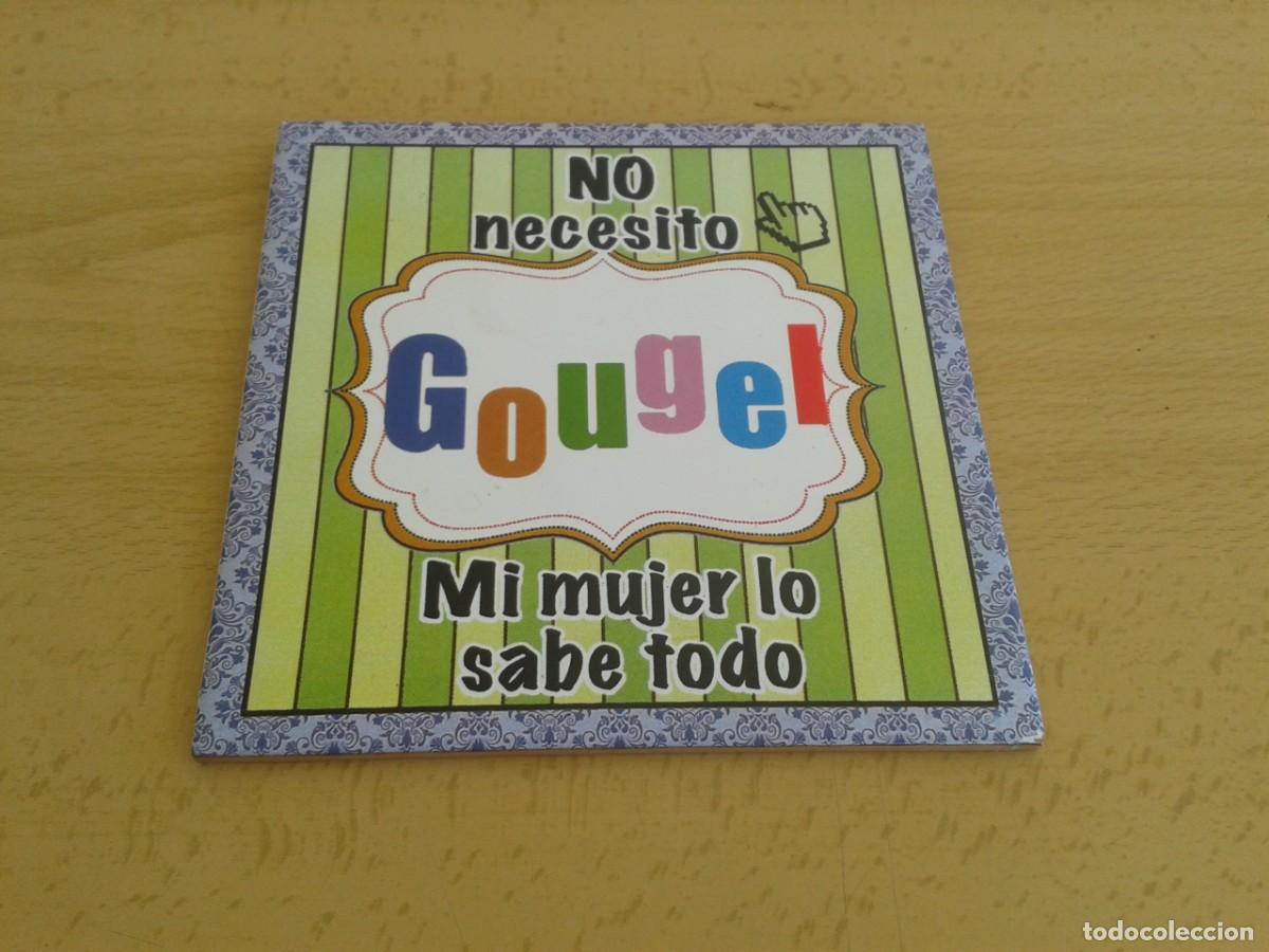 Vintage: REFRAN NO NECESITO GOOGLE AZULEJO DECORATIVO - Foto 3